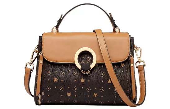 Foxer Женская сумка через плечо, Темно коричневый