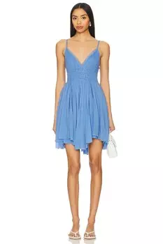 Fp1 delia платье-слип Free People, blue vista