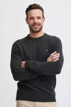 FQ1924 Вязаный свитер "FQ1924 KQLefq", цвет Pewter Mi