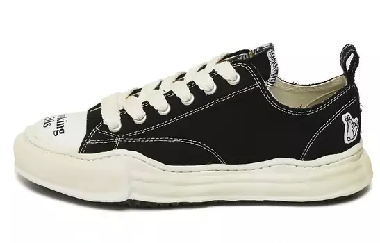 #fr2 X MIHARA YASUHIRO Stylish Skateboarding Shoes Unisex Low-top Black/white