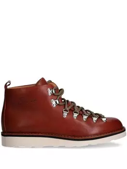 Fracap ботинки на шнуровке, красный