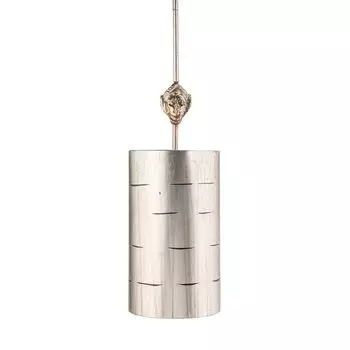 Фрагмент подвески, серебро и акрил, 1 лампочка, 20 см. Elstead Lighting