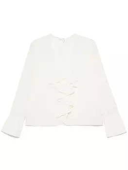 FRAME блузка с оборками, белый