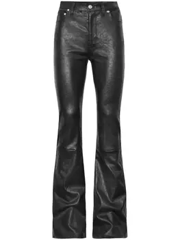 FRAME брюки The Slim Stacked, синий