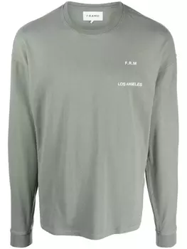 FRAME джемпер с логотипом, зеленый