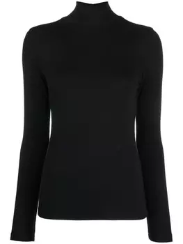 FRAME джемпер в рубчик, черный