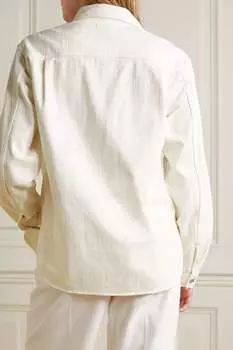 FRAME Джинсовая рубашка, кремовый