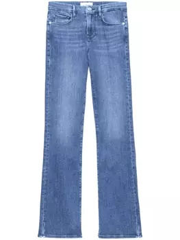 FRAME джинсы bootcut Le Mini средней посадки, синий
