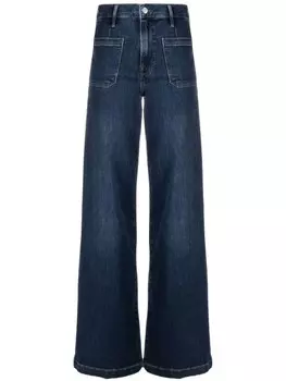 FRAME джинсы bootcut, синий