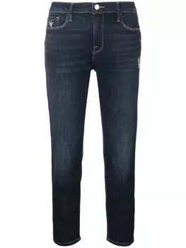 FRAME джинсы Le Garcon Crop, синий