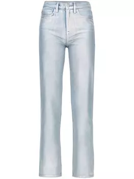 FRAME джинсы Le Jane Crop прямого кроя, синий