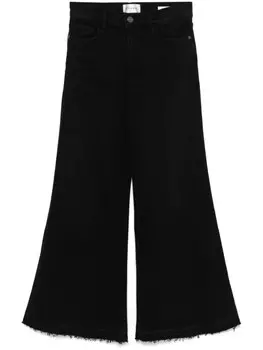 FRAME джинсы Le Palazzo Crop, черный