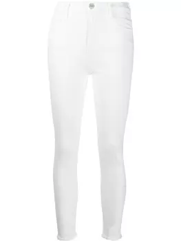 FRAME джинсы скинни, белый