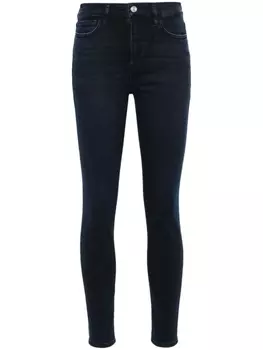 FRAME джинсы скинни Le High средней посадки, синий
