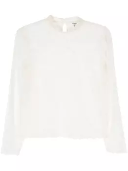 FRAME кружевная блузка, нейтральный цвет