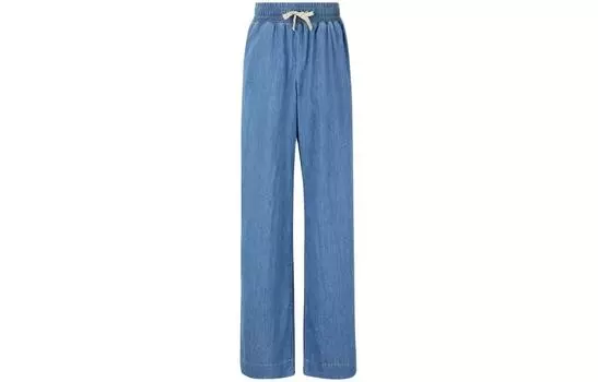 FRAME Повседневные брюки женские синие