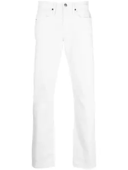 FRAME прямые джинсы, белый