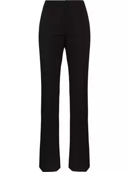 FRAME расклешенные брюки Le High, черный