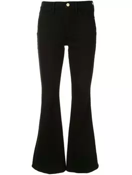 FRAME расклешенные джинсы, черный