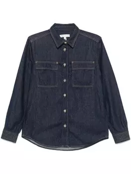 FRAME рубашка Trapunto, синий