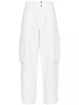 FRAME широкие брюки карго, белый