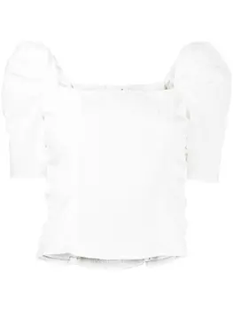 FRAME топ Betty, белый