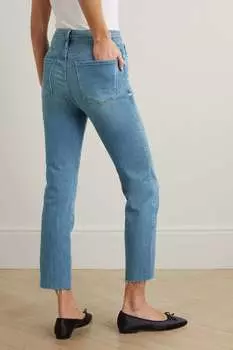 FRAME укороченные джинсы скинни Le Sylvie с высокой посадкой, деним