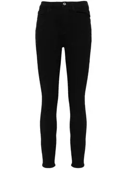 FRAME узкие джинсы Le High, черный