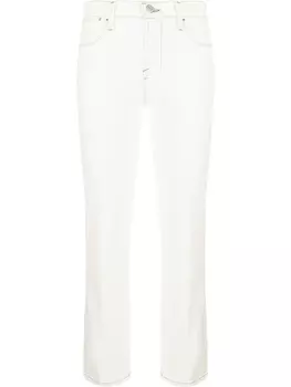 FRAME узкие джинсы средней посадки, белый