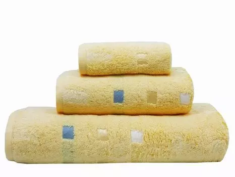 Framsohn Махровые полотенца из микромодала Quattro 36x50 см, лаймовые, зеленый