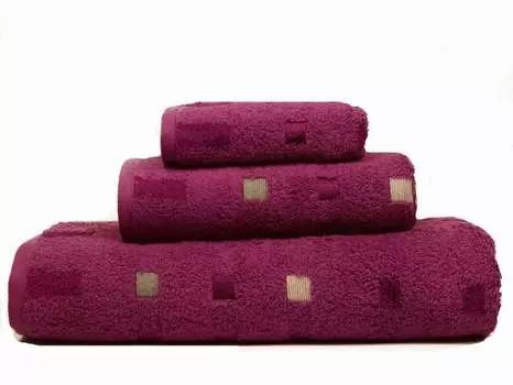 Framsohn Махровые полотенца из микромодала Quattro 80x160 см, пурпурный