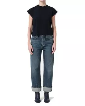 Фрэн живые брюки Agolde, синий