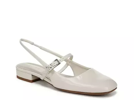 Franco Sarto Destin Mary Jane Flat, белый лак
