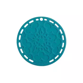 Французская круглая подставка Le Creuset, карибский бассейн