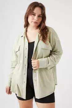 Французская махровая куртка больших размеров Forever 21