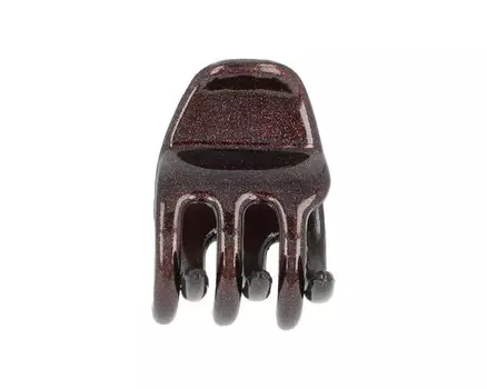 Французская пряжка из парчи бордового цвета 2х3 см Framboisine