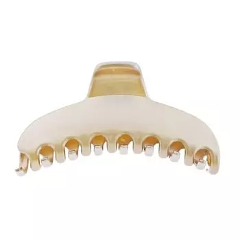 Французская заколка для волос, бежевая, 4 х 8,7 см Framboisine