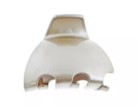 Французская заколка для волос бежевого цвета 5х7 см Framboisine