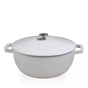 Французская жаровня Staub Essential на 3,75 литра, белый