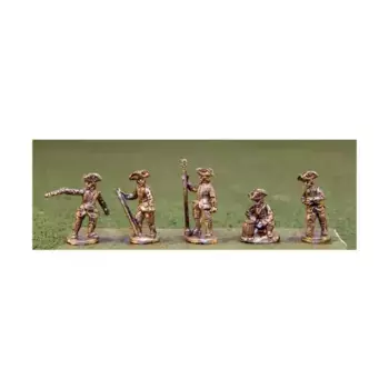 Французские артиллерийские расчеты, Drums on the Mohawk Miniatures - French & Indian War - Assorted (15mm)
