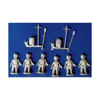 Французские артиллеристы, Historical Miniatures - French and Indian War (25mm)