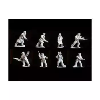 Французские бойцы Сопротивления №1, Berlin or Bust WWII Miniatures - French Resistance