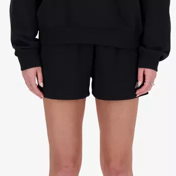 Французские махровые шорты New Balance, черный