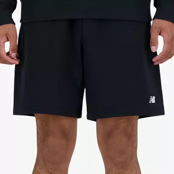 Французские махровые шорты New Balance, черный
