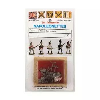 Французские передки-стрелки, Napoleonettes (15mm)
