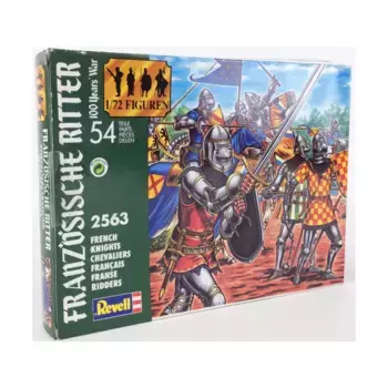 Французские рыцари, Historical Miniatures - 100 Years War (1:72) (Revell/Monogram)