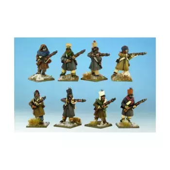 Французские стрелки (зима 1812 г.), Muskets & Tomahawks - Napoleonic War Miniatures (28mm)