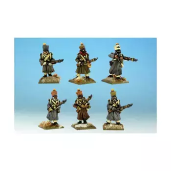 Французские вольтижеры (зима 1812 г.), Muskets & Tomahawks - Napoleonic War Miniatures (28mm)