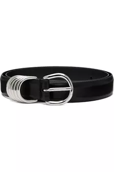 Французский кожаный ремень для хранения колец модель Keeper Anderson'S, черный