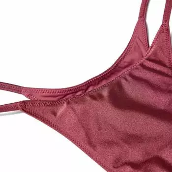 Frankies Bikinis с блестящим низом